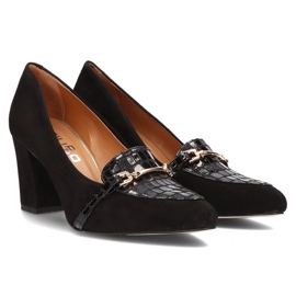 Zapatos de piel Filippo 2110 negro 5