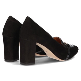 Zapatos de piel Filippo 2110 negro 4