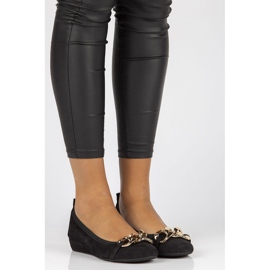 Bailarinas Filippo 894 de piel negro 8