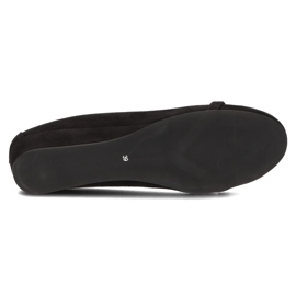 Bailarinas Filippo 894 de piel negro 3