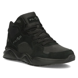 Cuero Trekking Filippo MTR3089/21 Bk negro 1