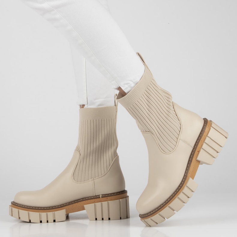 Botas Filippo K996 beige 2