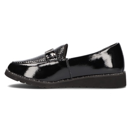 Mocasines de piel Filippo DP1515/22 Bk L negro 4
