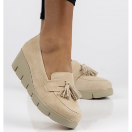 Zapatos de piel Filippo DP3162/22 Be beige 2