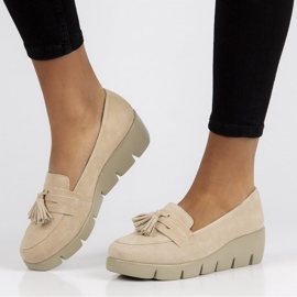 Zapatos de piel Filippo DP3162/22 Be beige 6