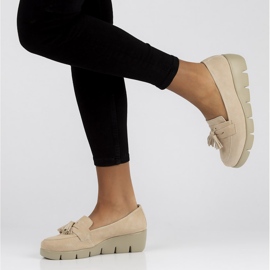 Zapatos de piel Filippo DP3162/22 Be beige 1