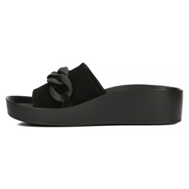 Babuchas de piel Filippo DK3593/22 Bk negro 4