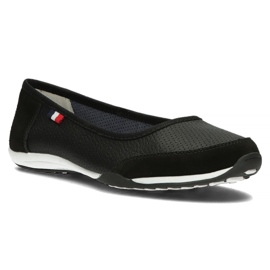 Zapatos de cuero Filippo DP142/22 Bk negro 5