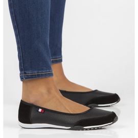 Zapatos de cuero Filippo DP142/22 Bk negro 4