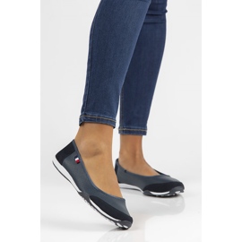 Zapatos de piel Filippo DP142/22 Nv azul marino 4