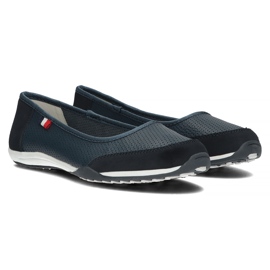 Zapatos de piel Filippo DP142/22 Nv azul marino 1