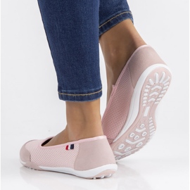 Zapatos de cuero Filippo DP142/22 Pi rosa rosado 3