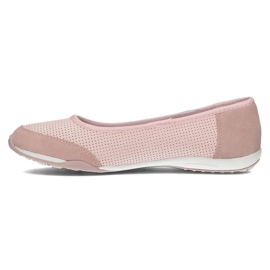 Zapatos de cuero Filippo DP142/22 Pi rosa rosado 5