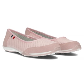 Zapatos de cuero Filippo DP142/22 Pi rosa rosado 6