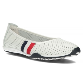 Zapatos de piel Filippo DP2063/22 Wh blanco 4