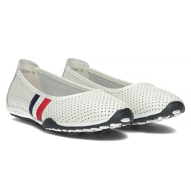 Zapatos de piel Filippo DP2063/22 Wh blanco 5