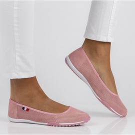 Zapatos de cuero Filippo DP143/22 Pi rosa 2