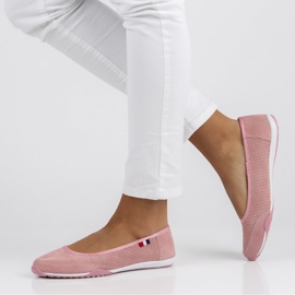 Zapatos de cuero Filippo DP143/22 Pi rosa 1