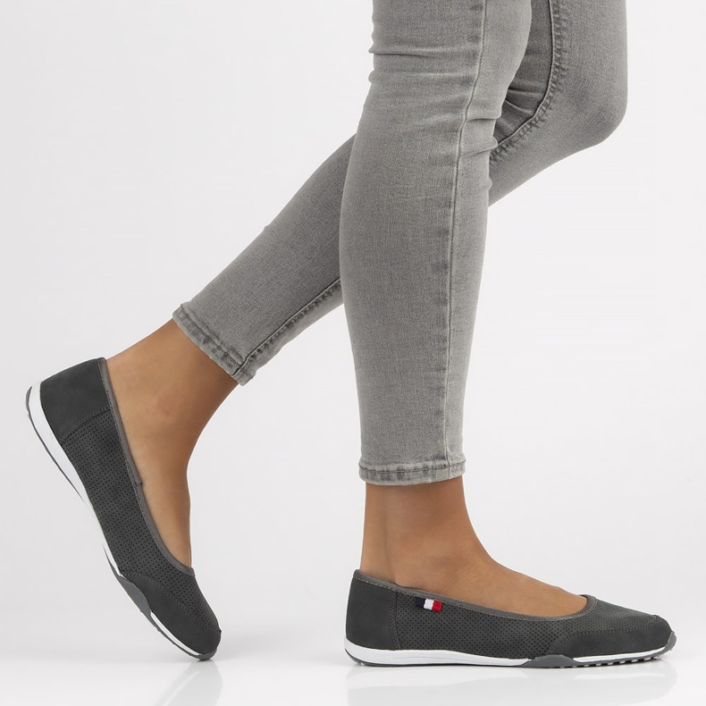 Zapatos de piel Filippo DP143 / 22 Gr gris 2