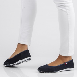 Zapatos de piel Filippo DP143/22 Nv azul marino 3