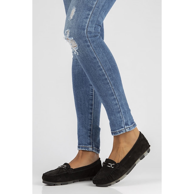 Mocasines en piel Filippo DP1202/22 negro 1