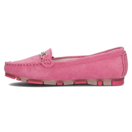 Mocasines de piel Filippo DP1202/22 Fh rosa rosado 4