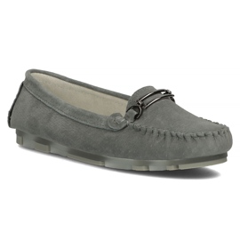 Mocasines de piel Filippo DP1202/22 Gr gris 5