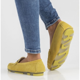 Mocasines de piel Filippo DP1202/22 Yl amarillo 2