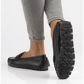 Mocasines de piel Filippo DP3629/22 Bk negro 1