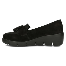 Mocasines en piel Filippo DP3162/22 Bk Su negro 3