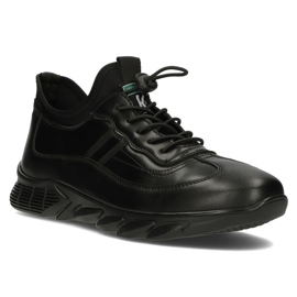 Negro Filippo V-RS57067 zapatillas negras 1