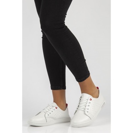 Zapatos de piel Filippo DP3508/22 Wh blanco 3