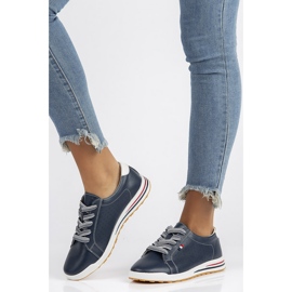Zapatos de piel Filippo DP3509/22 Nv azul marino 6