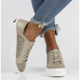 Zapatos de piel FILIPPO DP3529/22 Go golden dorado 2 Zapatos de piel FILIPPO DP3529/22 Go golden dorado 2