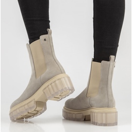 Botines Filippo 30328 ante gris 3