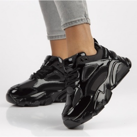 Zapatillas de cuero Filippo BJ1848-SP negro 1