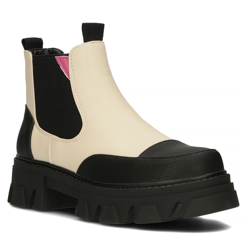 Botas Filippo BJ11-5KB beige negro 1