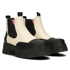 Botas Filippo BJ11-5KB beige negro 2