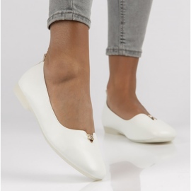 Filippo B50013-BL bailarinas blancas blanco 6