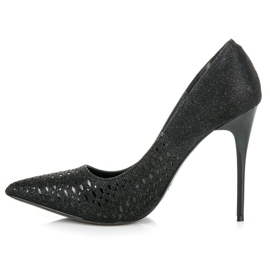 Vinceza Bombas elegantes negro 5