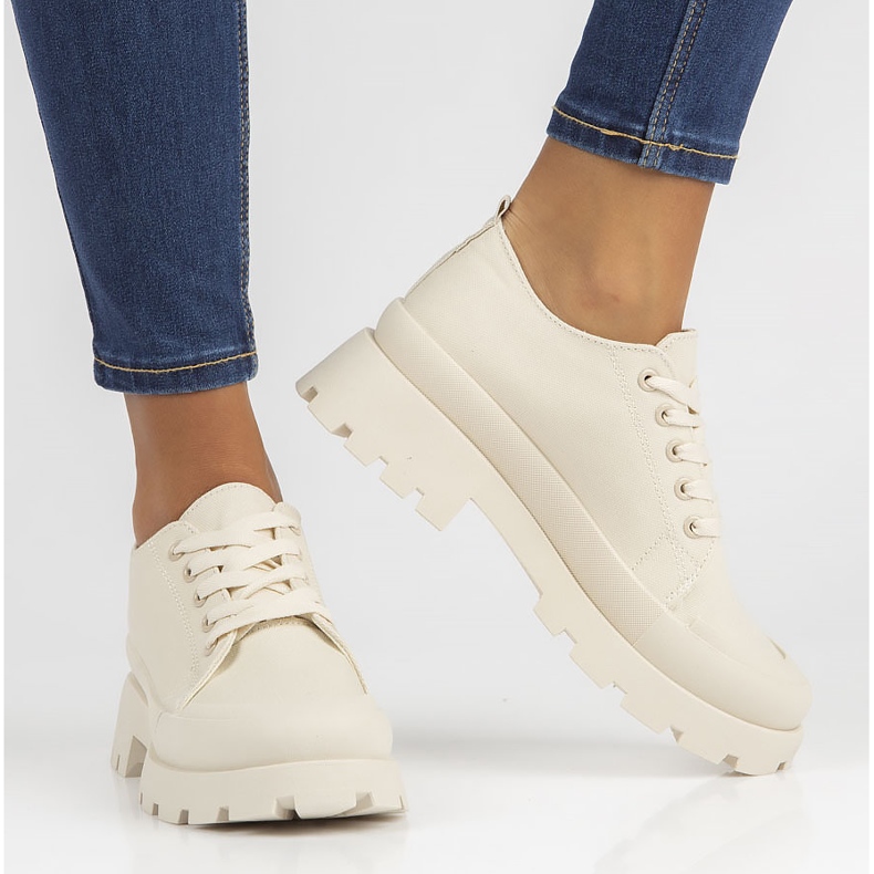 Zapatillas Filippo PC125 beige 2