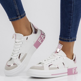 Zapatillas Filippo GG599 rosas blanco rosado multicolor 5