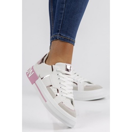 Zapatillas Filippo GG599 rosas blanco multicolor 1