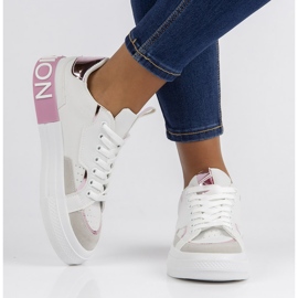Zapatillas Filippo GG599 rosas blanco rosado multicolor 7