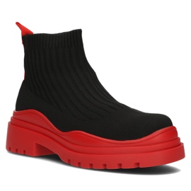 Botas Filippo 6850 rojo negro 2