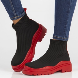 Botas Filippo 6850 rojo negro 6