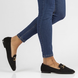 Mocasines negros Filippo QQ358 1