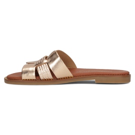 Pantuflas Filippo LH-305 marrón 5