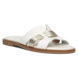 Zapatillas Filippo LH-305 de piel blanco 2