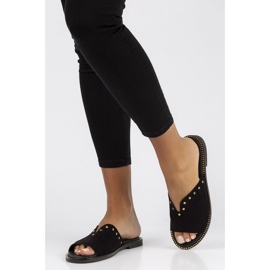 Zapatillas de cuero Filippo LH-425 negro 5
